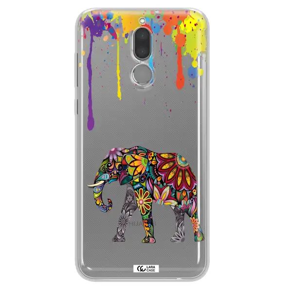 Mandala Elephant Huawei Mate 10 Lite Clear TPU Case