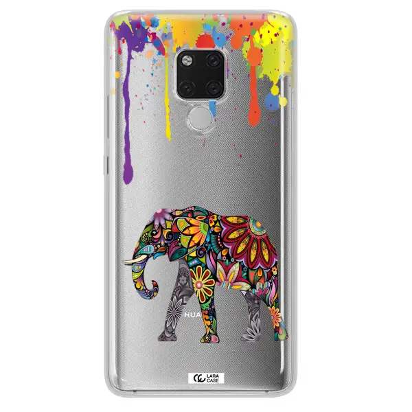 Mandala Elephant Huawei Mate 20X Clear TPU Case