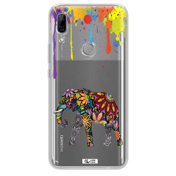 Mandala Elephant Huawei P Smart Z Clear TPU Case