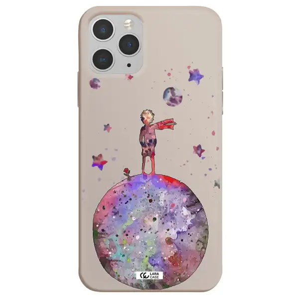 Little Prince Night Apple iPhone 11 pro Silicone Stone Case