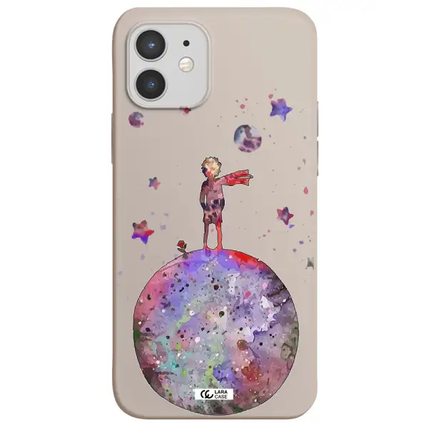 Little Prince Night Apple iPhone 12 mini Silicone Stone Case