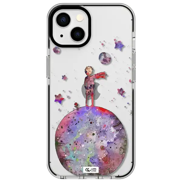 Little Prince Night Apple iPhone 13 impact black border Case