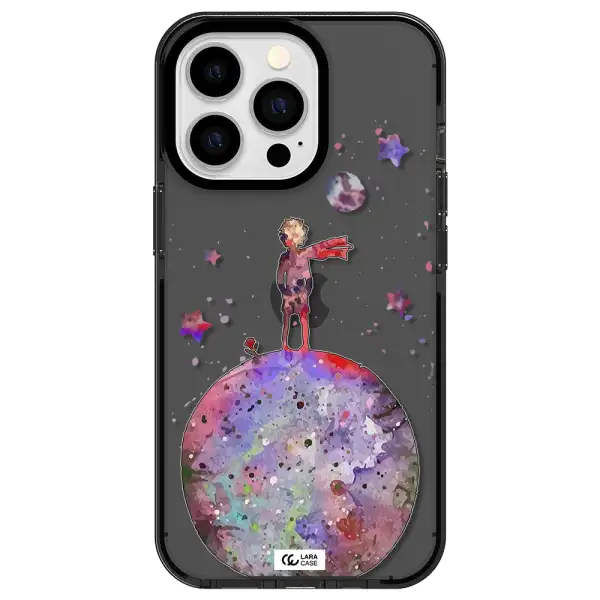 Little Prince Night Apple iPhone 13 Pro impact Smoke Black Case