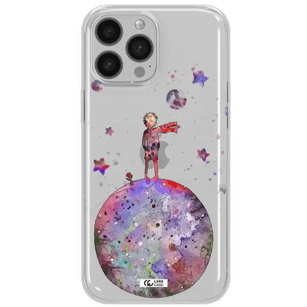 Little Prince Night Apple iPhone 13 Pro Max Clear TPU Case
