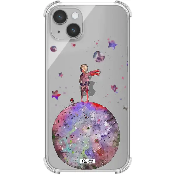 Little Prince Night Apple iPhone 14 Clear PC Case