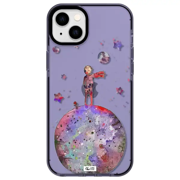 Little Prince Night Apple iPhone 14 plus impact Lilac Case