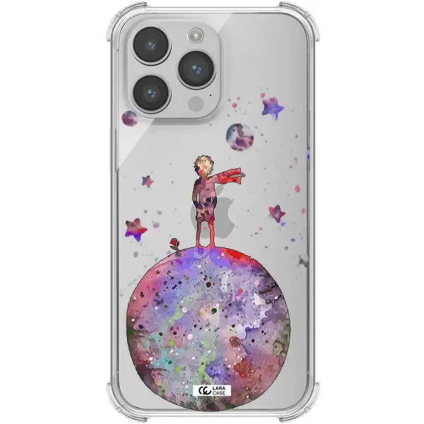 Little Prince Night Apple iPhone 14 pro Clear PC Case