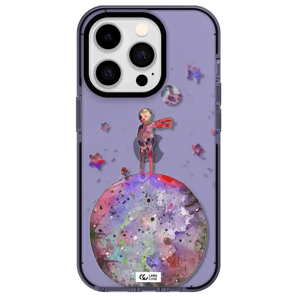Little Prince Night Apple iPhone 14 pro impact Lilac Case
