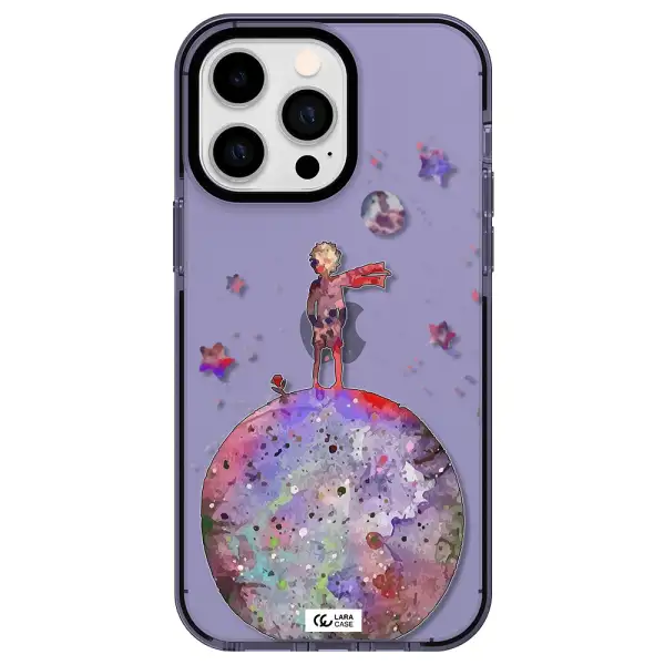 Little Prince Night Apple iPhone 14 pro max impact Lilac Case