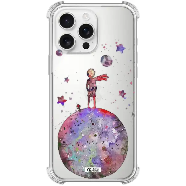 Little Prince Night Apple Iphone 16 Pro Max Clear Pc Case