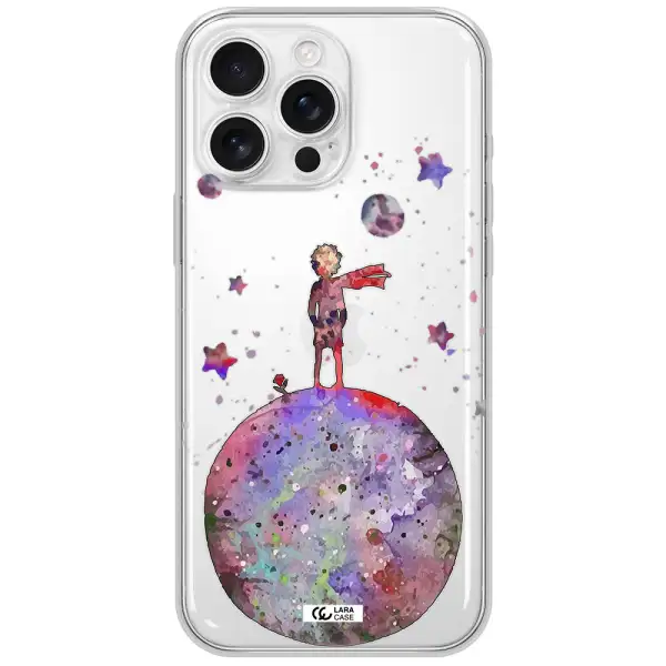 Little Prince Night Apple Iphone 16 Pro Max Clear Tpu Case