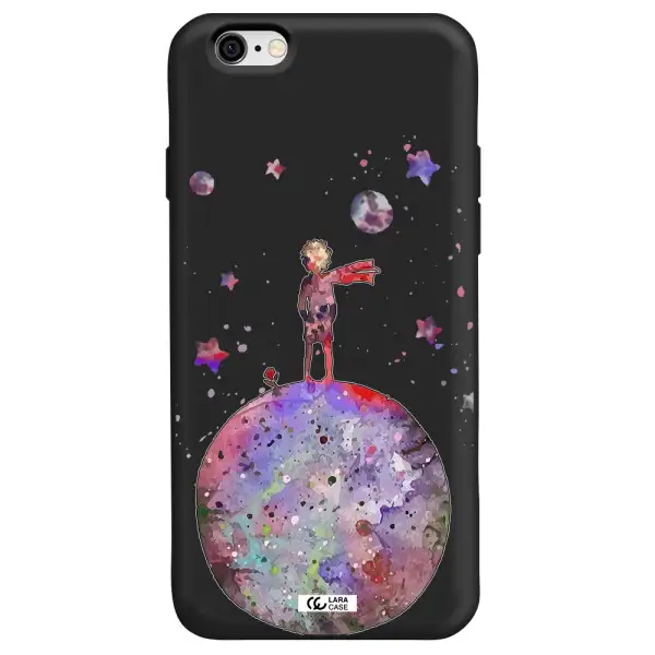 Little Prince Night Apple iPhone 6 Silicone black Case