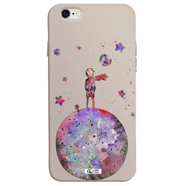 Little Prince Night Apple iPhone 6 Silicone Stone Case