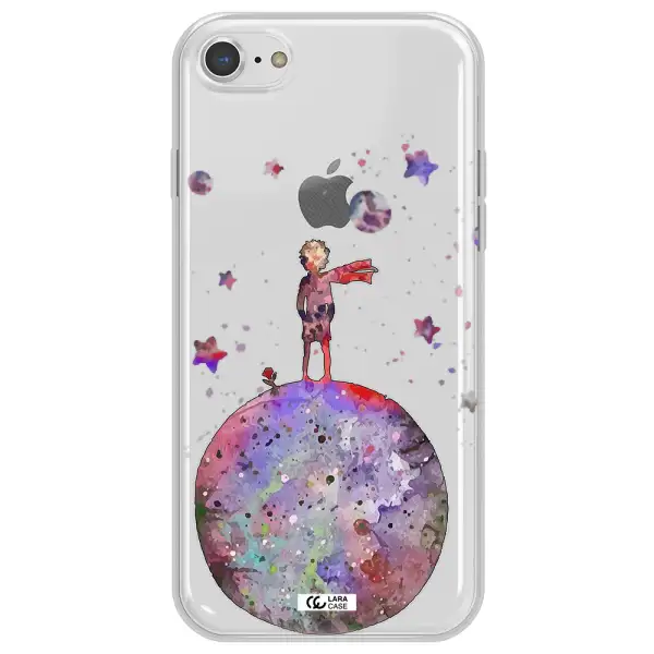 Little Prince Night Apple iPhone 8 Clear TPU Case