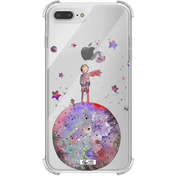 Little Prince Night Apple iPhone 8 plus Clear PC Case