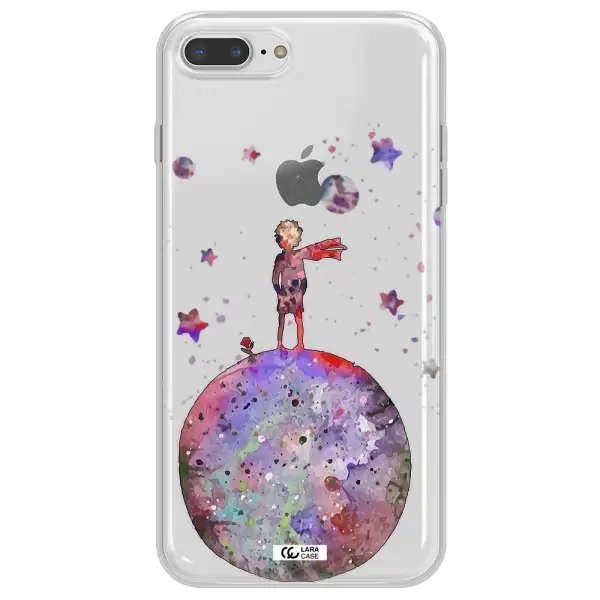 Little Prince Night Apple iPhone 8 plus Clear TPU Case
