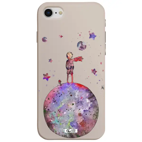 Little Prince Night Apple iPhone se 2020 Silicone Stone Case