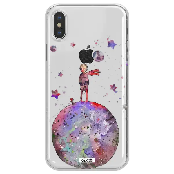 Little Prince Night Apple iPhone X Clear TPU Case