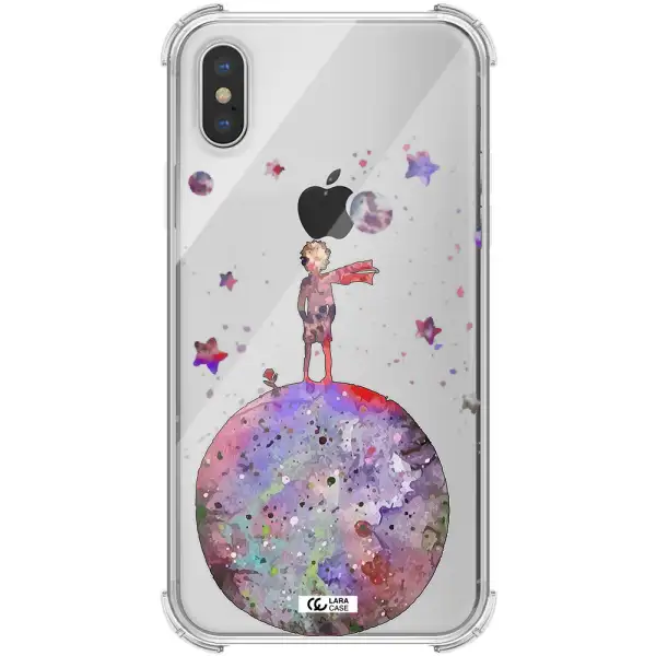 Little Prince Night Apple iPhone XS Clear PC Case