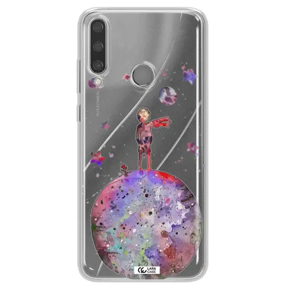 Little Prince Night Huawei Y6P Clear TPU Case