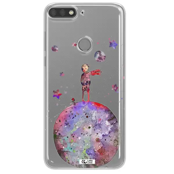 Little Prince Night Huawei Y7 Prime 2018 Clear TPU Case