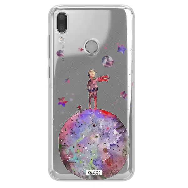 Little Prince Night Huawei Y9 2019 Clear TPU Case