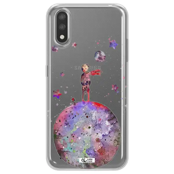 Little Prince Night Samsung A01 Clear TPU Case