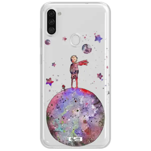 Little Prince Night Samsung A11 Clear TPU Case