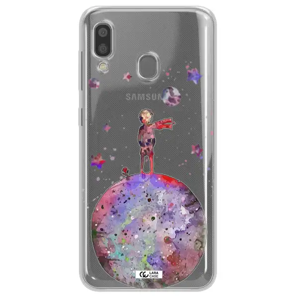 Little Prince Night Samsung A20 Clear TPU Case