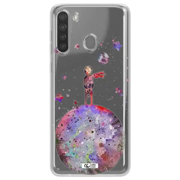 Little Prince Night Samsung A21 Clear TPU Case