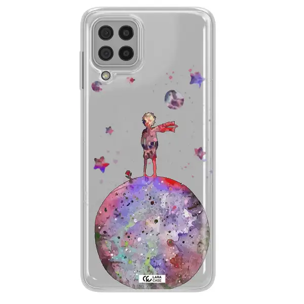 Little Prince Night Samsung A22 4g Clear TPU Case