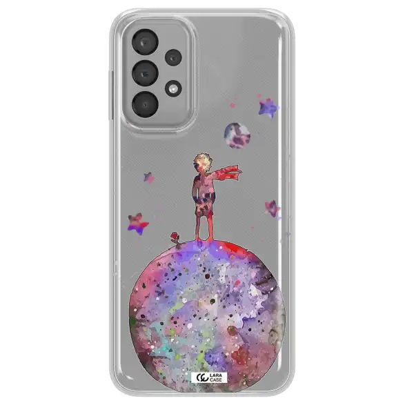 Little Prince Night Samsung A23 Clear TPU Case