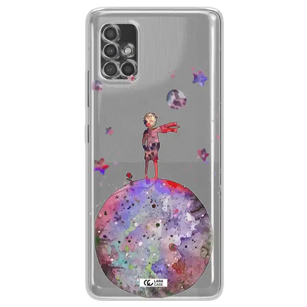 Little Prince Night Samsung A40S Clear Tpu Case