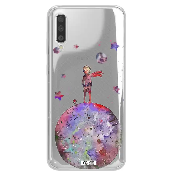 Little Prince Night Samsung A50 Clear TPU Case