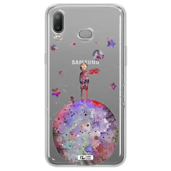Little Prince Night Samsung A6S Clear TPU Case