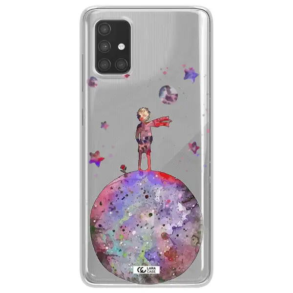 Little Prince Night Samsung A71 Clear TPU Case