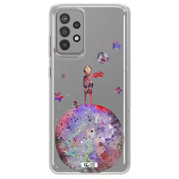 Little Prince Night Samsung A72 Clear TPU Case