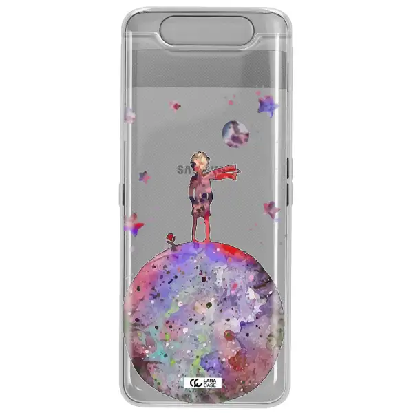 Little Prince Night Samsung A80 Clear TPU Case