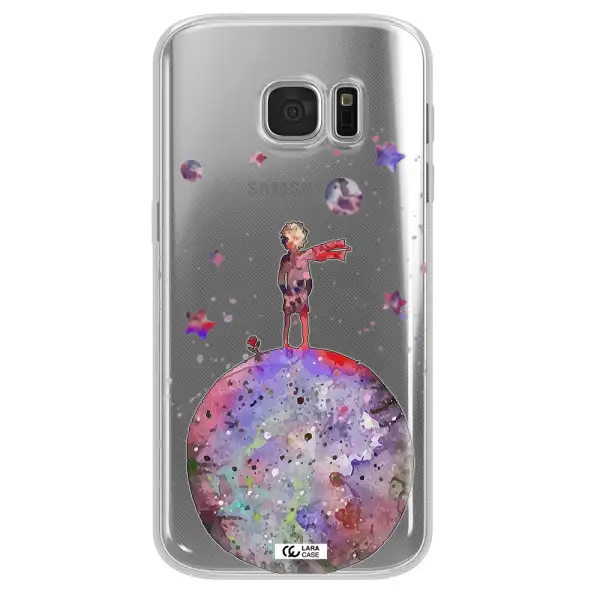 Little Prince Night Samsung S 7 Clear TPU Case