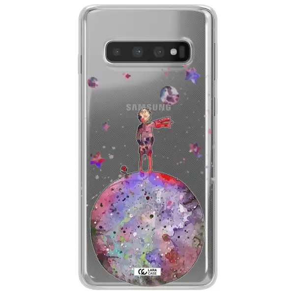 Little Prince Night Samsung S10 Clear TPU Case