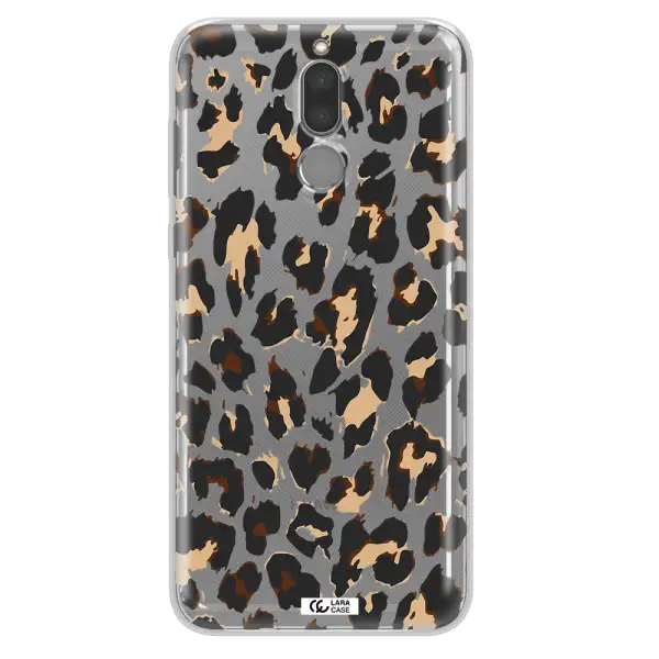Leopard Print Huawei Mate 10 Lite Clear TPU Case