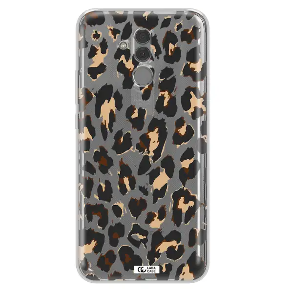 Leopard Print Huawei Mate 20 Lite Clear TPU Case