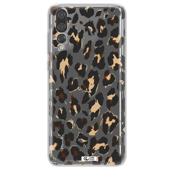 Leopard Print Huawei P20 Pro Clear TPU Case