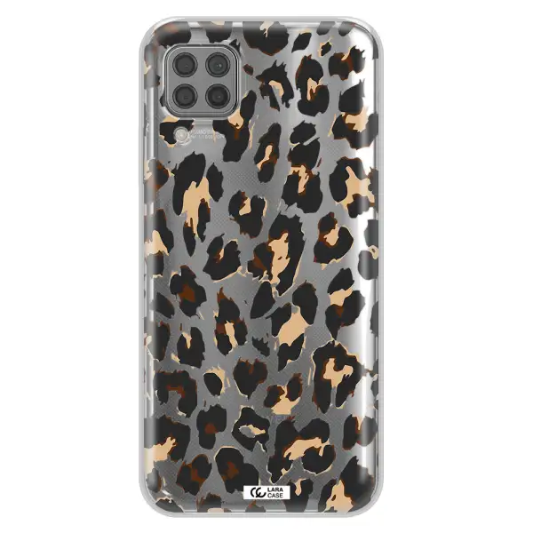 Leopard Print Huawei P40 Lite Clear TPU Case