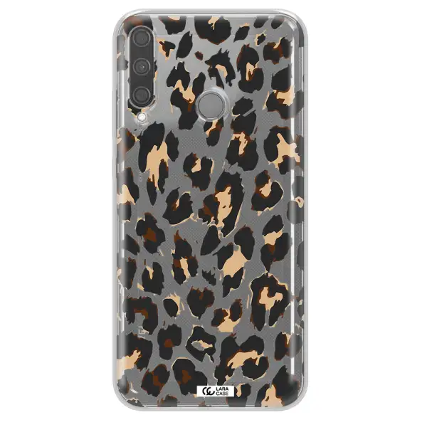 Leopard Print Huawei P40 Lite E Clear TPU Case