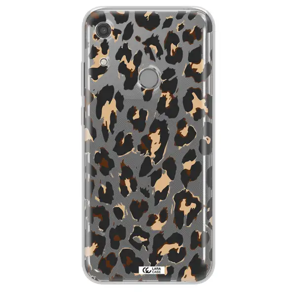 Leopard Print Huawei Y6S Clear TPU Case