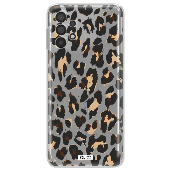 Leopard Print Samsung A32 4G Clear Tpu Case
