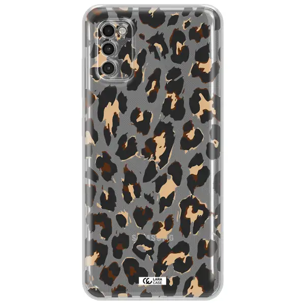 Leopard Print Samsung A41 Clear Tpu Case