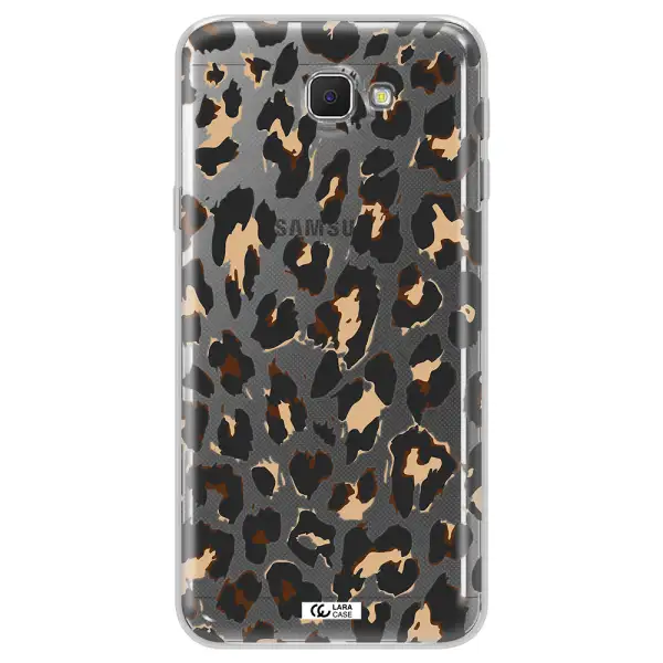 Leopard Print Samsung J5 Prime Clear TPU Case