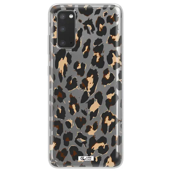 Leopard Print Samsung S20 Clear TPU Case